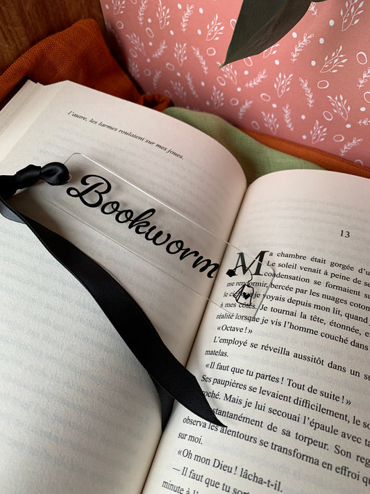 Marque-page « Bookworm »