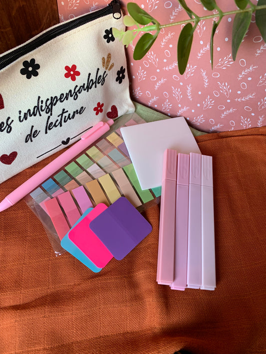 Set « Mes indispensables » - Pack Rose