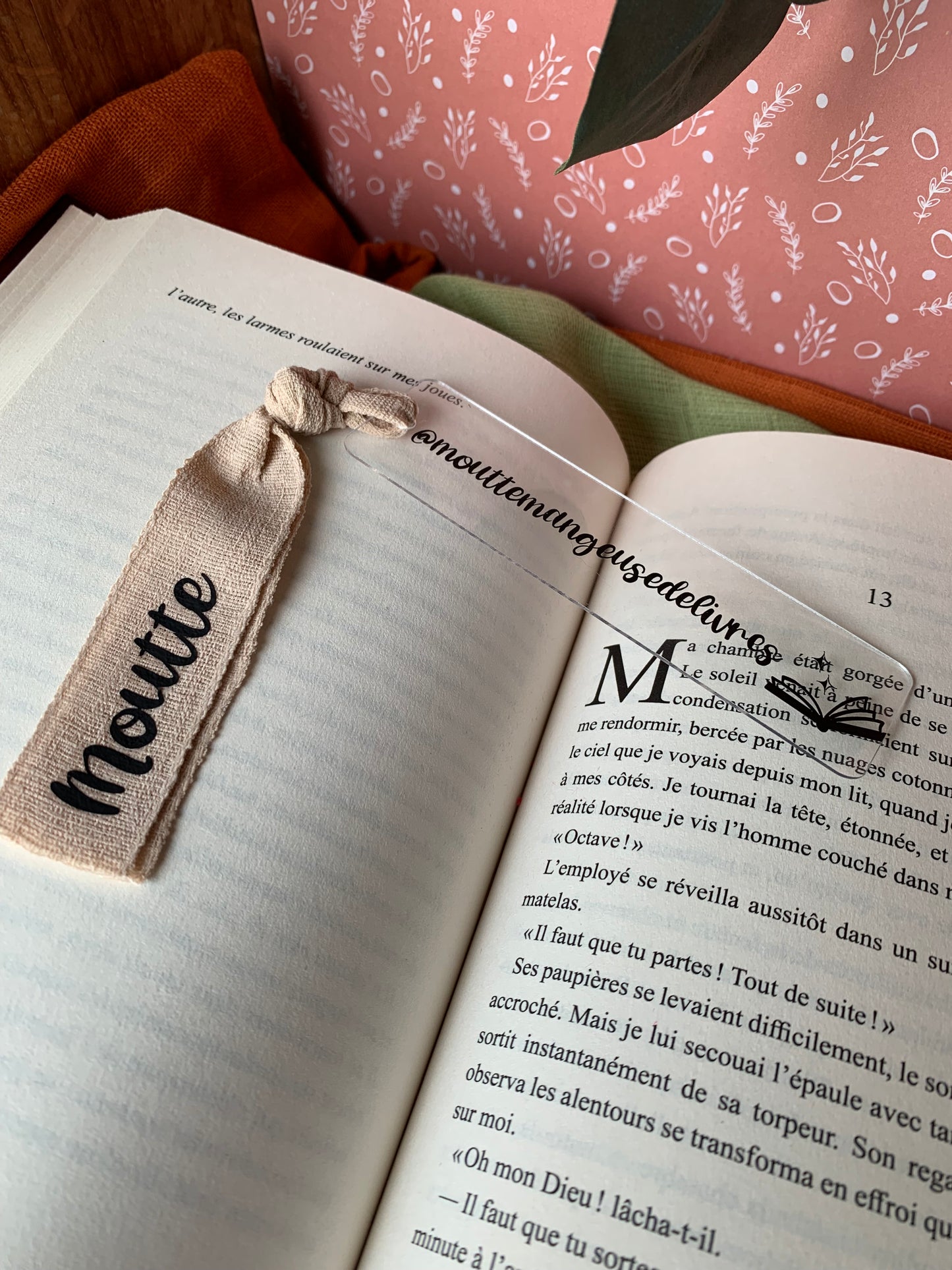 Marque-page personnalisé « Bookstagram »